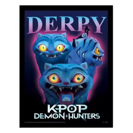 KPop Demon Hunters Tablou Colectie Inramat Poster Derpy poza produsului