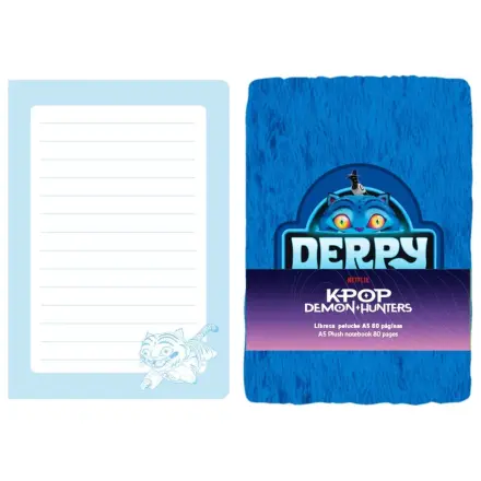 Kpop Demon Hunters Derpy Carnet plusat A5 poza produsului