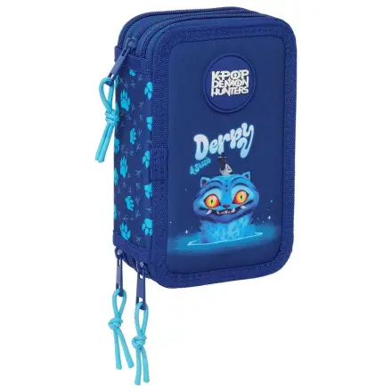 Kpop Demon Hunters Derpy husa tripla pentru creioane 37 bucati poza produsului