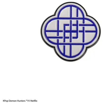KPop Demon Hunters Pin cu sigla HUNTR/X poza produsului