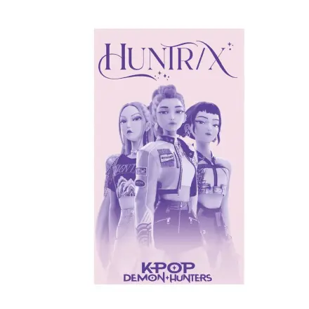 KPop Demon Hunters Huntrix prosop din microfibra poza produsului