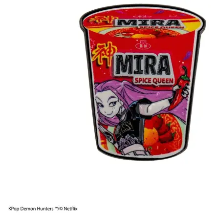 KPop Demon Hunters Pin Mira Spice Queen Noodles poza produsului