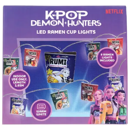 KPop Demon Hunters String Lights Ramen poza produsului