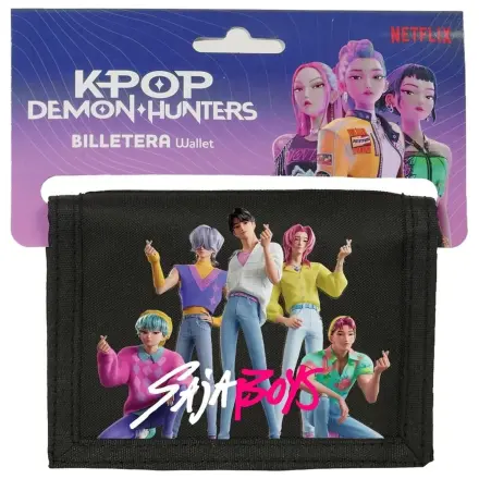 Kpop Demon Hunters Saja Boys portofel poza produsului