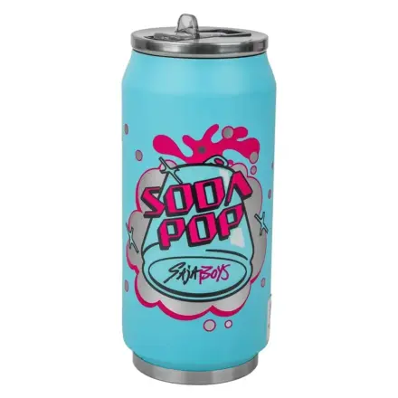 KPop Demon Hunters Cană termică cu pai pentru băuturi tip „Soda Pop Can” poza produsului