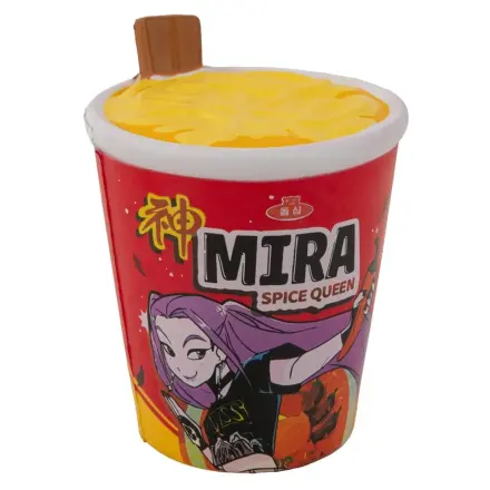 KPop Demon Hunters Squishy Antistres Figura Mira Spice Queen Noodles poza produsului