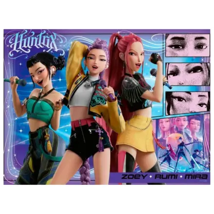 Kpop Demon Hunters XXL puzzle 100 de piese poza produsului