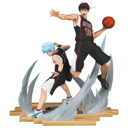 Kuroko's Basket Statuie din rășină 1/6 Tetsuya Kuroko & Taiga Kagami Black Jersey Edition 41 cm poza produsului