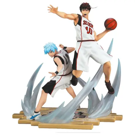Kuroko's Basket Statuie din rasina 1/6 Tetsuya Kuroko & Taiga Kagami White Jersey Edition 41 cm poza produsului