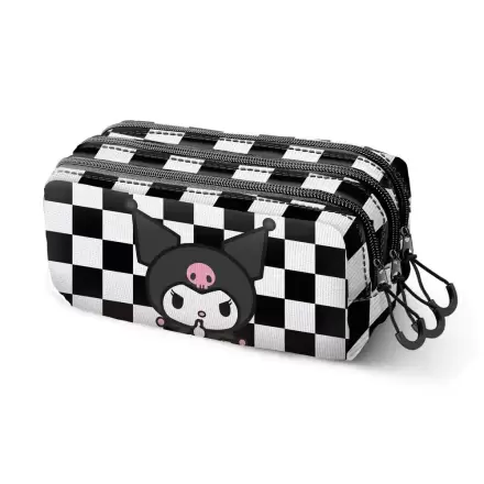 Kuromi Hello Kitty etui triplu pentru creioane termékfotója