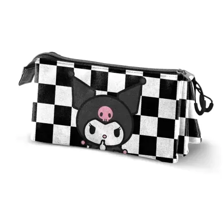 Kuromi Hello Kitty etui triplu pentru creioane termékfotója