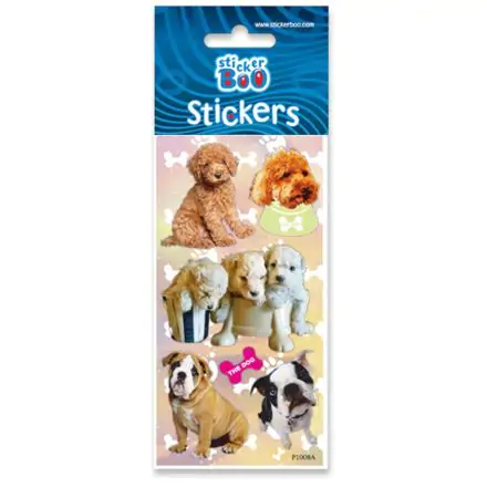 Autocolant caine cu ornament argintiu poza produsului