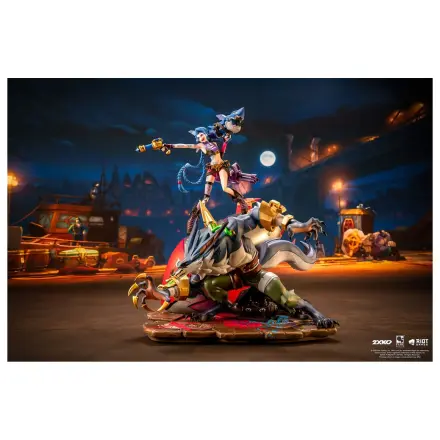 League of Legends Statuie 1/10 2XKO Jinx & Warwick Diorama 37 cm poza produsului
