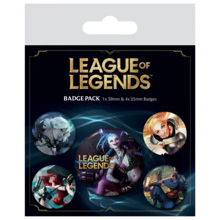 League of Legends Pack 5 insigne poza produsului