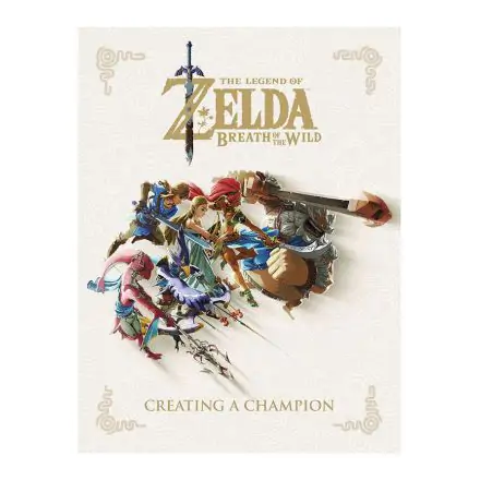 Legend of Zelda Breath of the Wild Art Book Carte de artă Creating A Champion termékfotója