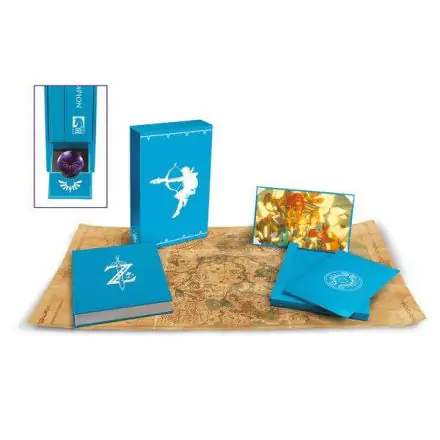 Legend of Zelda Breath of the Wild Art Book Ediția Eroilor Creating A Champion termékfotója