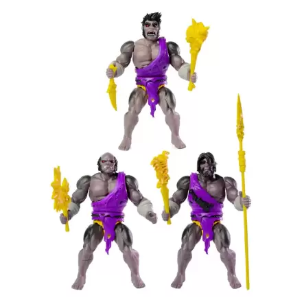 Legends of Dragonore Wave 2: Dragon Hunt set de 3 figurine de acțiune Brukteror Cave Men 14 cm poza produsului