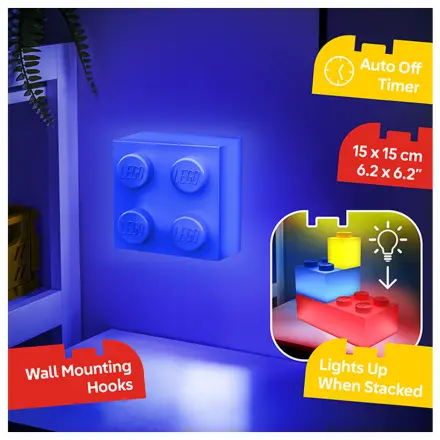 LEGO Caramida albastra 2x2 Caramida luminoasa poza produsului