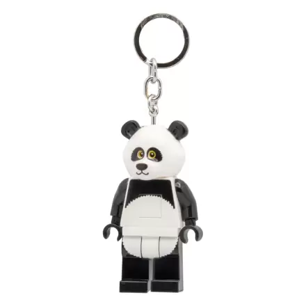 Breloc cu minifigurină LEGO Panda Guy cu lumină 8 cm termékfotója