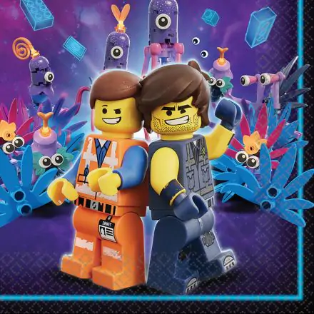 Lego Movie, The Lego Adventure Șervețele 16 buc, 33*33 cm poza produsului