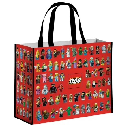 Punga de cumparaturi rosie LEGO poza produsului