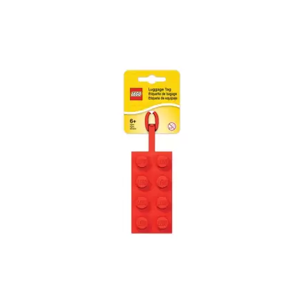 LEGO Eticheta pentru bagaje Rosu 10 cm poza produsului