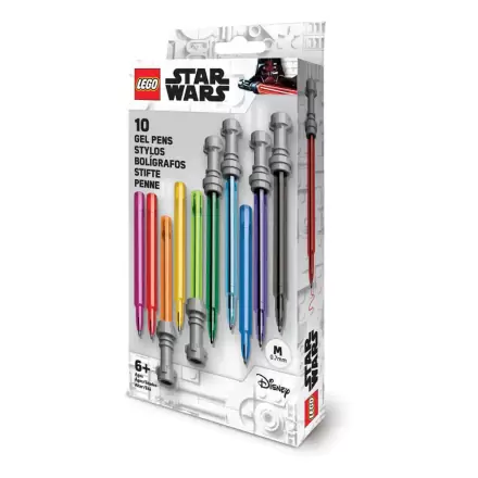 LEGO Star Wars pixuri cu gel, set de 10 bucăți Lightsaber poza produsului