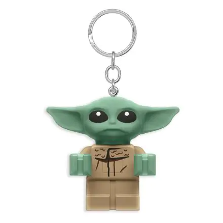 LEGO Star Wars The Mandalorian Breloc luminos Baby Yoda 6 cm poza produsului