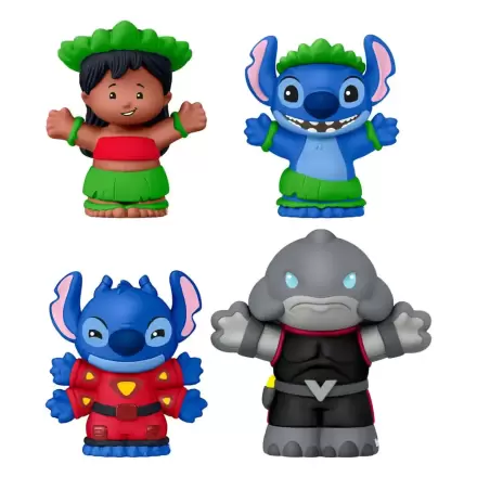 Lilo & Stich Fisher-Price Little People Collector Mini Figurine Set 4 Bucăți 7 cm poza produsului