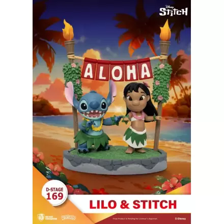 Lilo & Stitch D-Stage dioramă PVC Lilo & Stitch 16 cm poza produsului