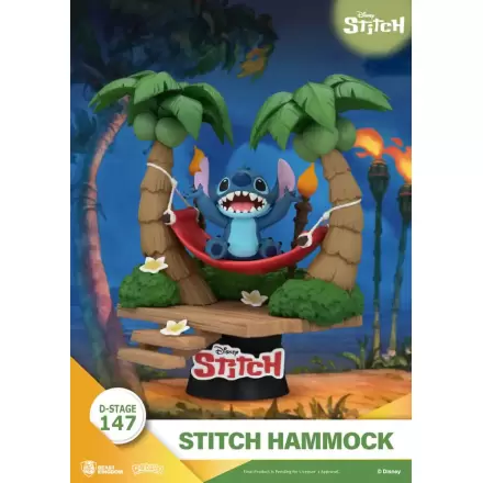 Lilo & Stitch D-Stage PVC Diorama Stitch Hamac 13 cm poza produsului