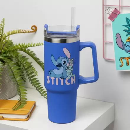 Lilo & Stitch Pahar de călătorie multifuncțional Stitch Albastru poza produsului