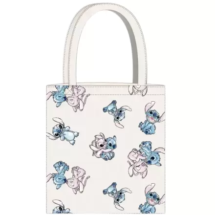 Lilo & Stitch Tote Bag geantă de cumpărături Stitch & Angel Hug poza produsului