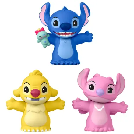 Lilo & Stitch Little People Collector Mini Figurina Pachet 3 Stitch & The Cousins 7 cm poza produsului