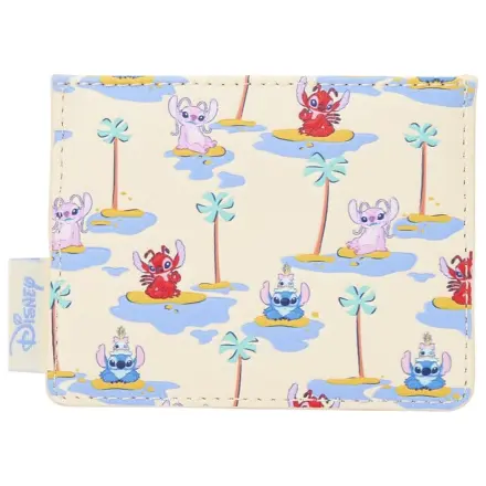 Lilo & Stitch de Loungefly Cardholder Stitch, Angel, & Leroy poza produsului