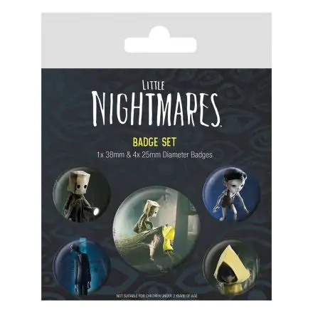Set de insigne cu ac 5-pack Little Nightmares II poza produsului