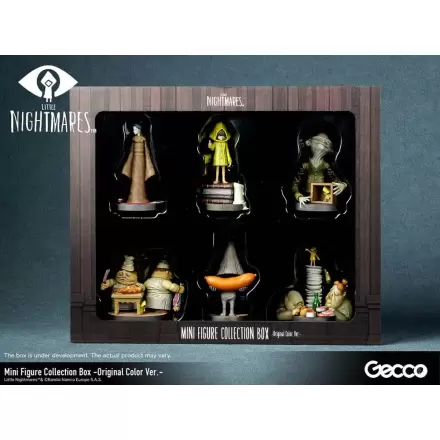 Little Nightmares figurine mini PVC set de 6 bucăți versiunea culoare originală poza produsului