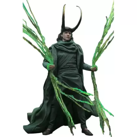 Loki DX Action Figure 1/6 God Loki Artisan Edition Hot Toys Exclusive 31 cm poza produsului