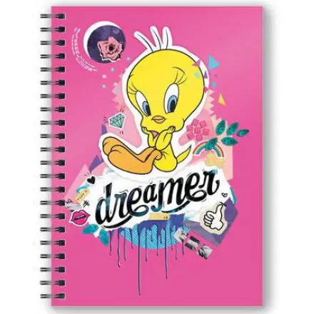 Caiet Looney Tunes cu efect 3D Tweety Dreamer poza produsului
