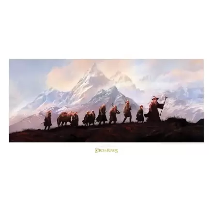 Lord of the Rings Art Print The Fellowship of the Ring: 20th Anniversary 59 x 30 cm Imprimeu artistic termékfotója