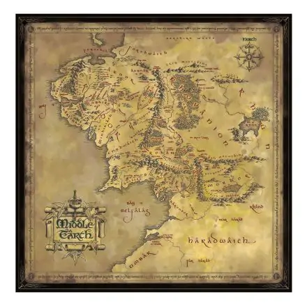 Puzzle Lord of the Rings Middle Earth (1000 piese) termékfotója