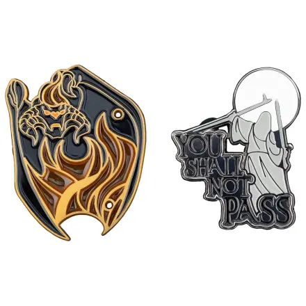 Lord of the Rings Pins de colectie set de 2 bucati You Shall Not Pass 8 cm poza produsului
