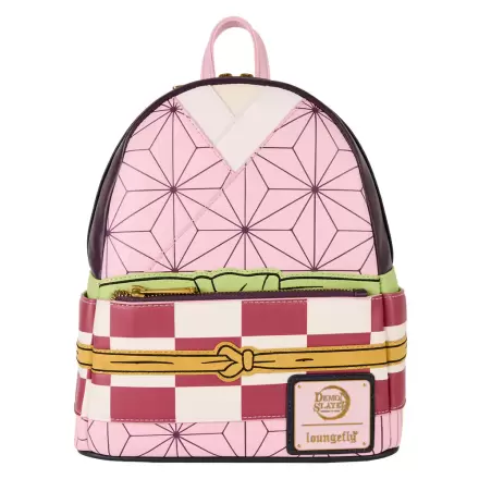Loungefly Demon Slayer Kimetsu no Yaiba Nezuko Kamado rucsac 26cm poza produsului