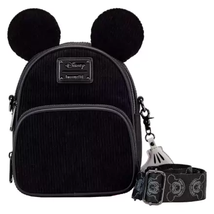 Loungefly Disney 100 Mickey Mouse Classic rucsac convertibil mini si geanta crossbody 20 cm poza produsului