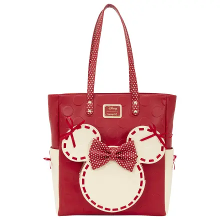 Loungefly Disney Minnie Mouse Rocks the Dots Coquette geanta tote poza produsului