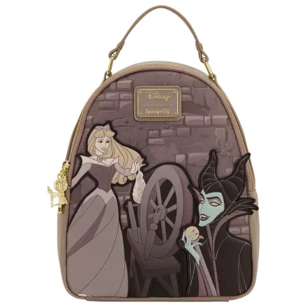 Loungefly Disney Sleeping Beauty & Maleficent Spinning Wheel rucsac 26 cm poza produsului