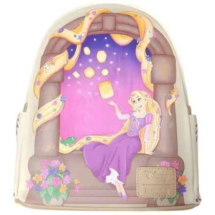 Loungefly Disney Tangled Rapunzel With Lanterns Scena rucsac 26cm poza produsului