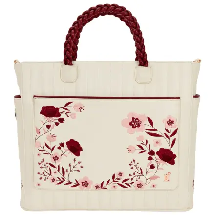 Loungefly Crossbody Bag Figural Cream & Red Floral poza produsului