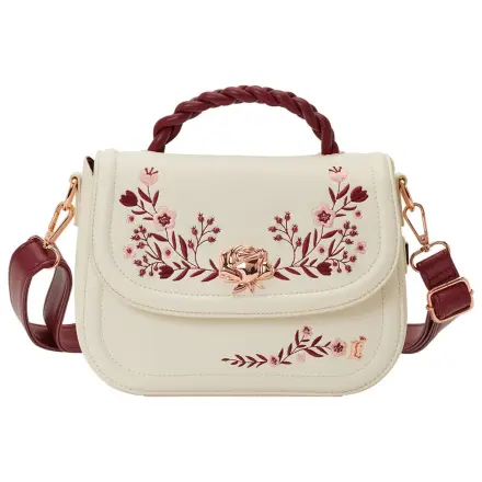 Loungefly Crossbody Bag Inghetata si motive florale rosii poza produsului
