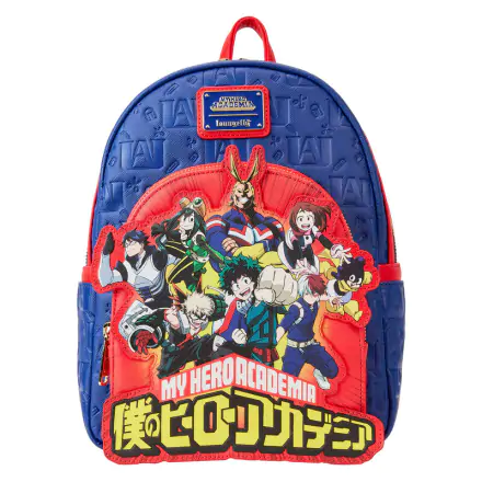 Loungefly My Hero Academia Group Debossed Logo rucsac 26cm termékfotója